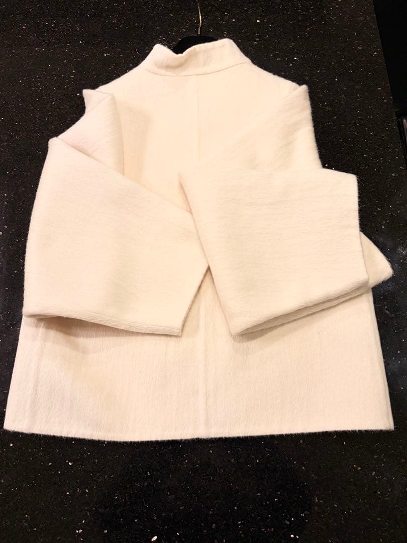 【入手困難・超希少】HERMÈS エルメス　ウール•カシミヤ極上コート仏製 38