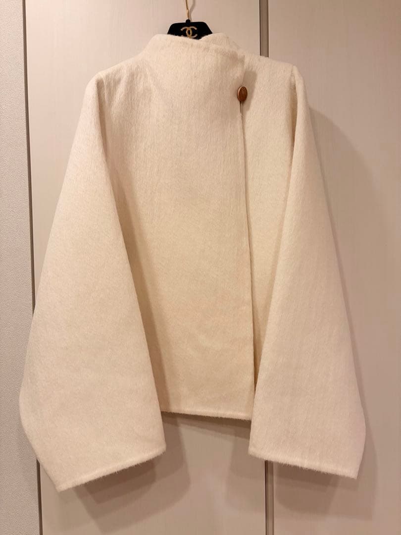 【入手困難・超希少】HERMÈS エルメス　ウール•カシミヤ極上コート仏製 38