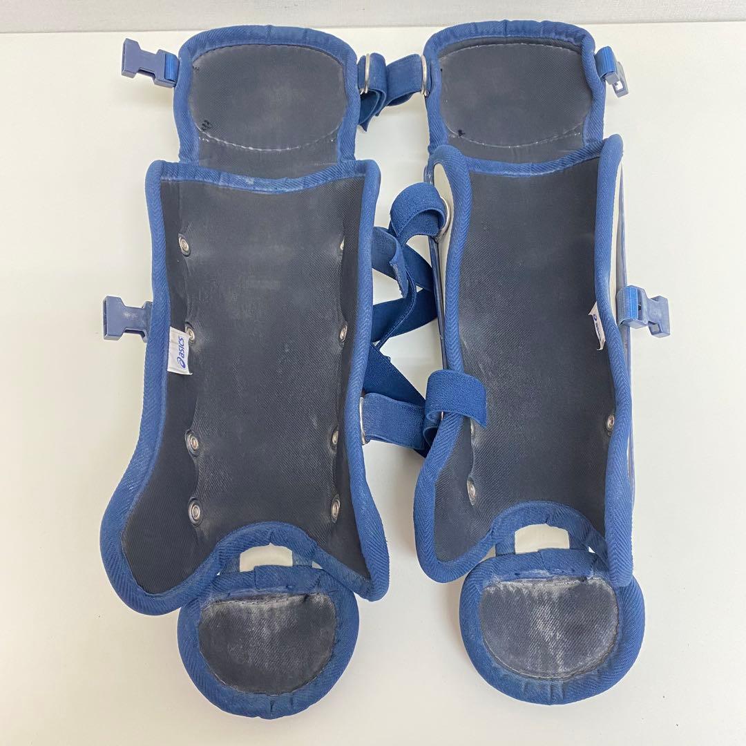 asics アシックス キャッチャー 防具 プロテクター レガース 2点セット