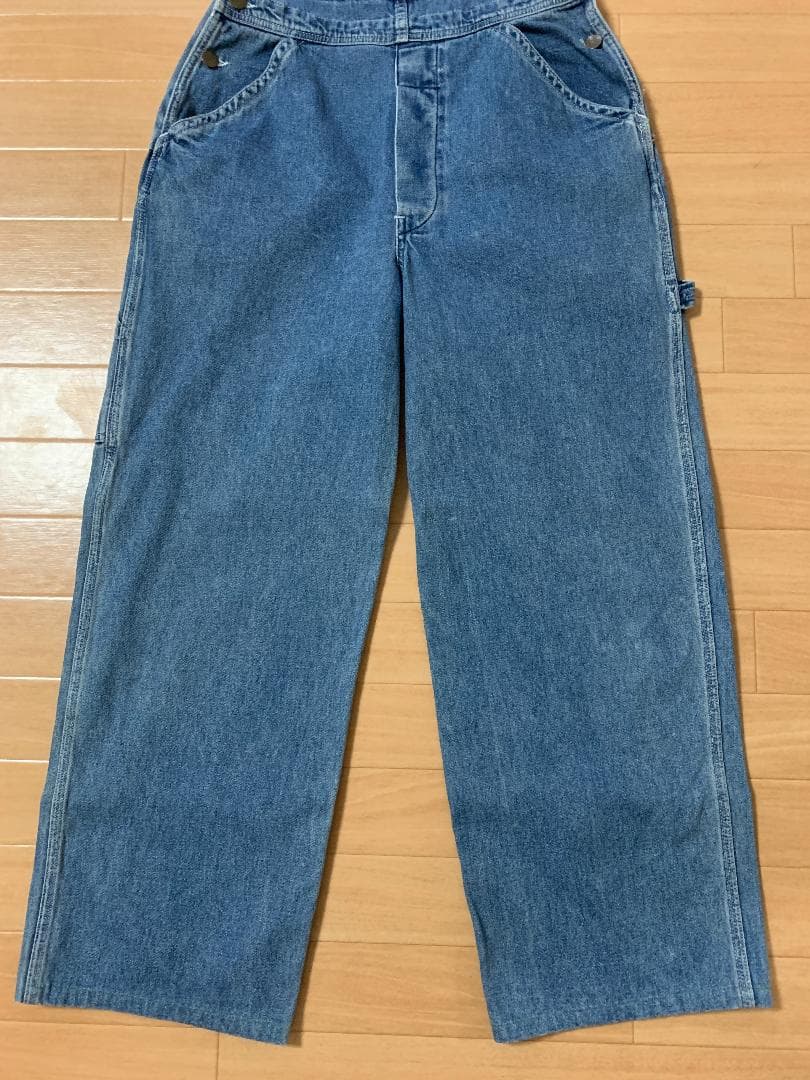 Lee 1970年☆ヴィンテージ オーバーオール☆リーデニム S~M アメリカ製