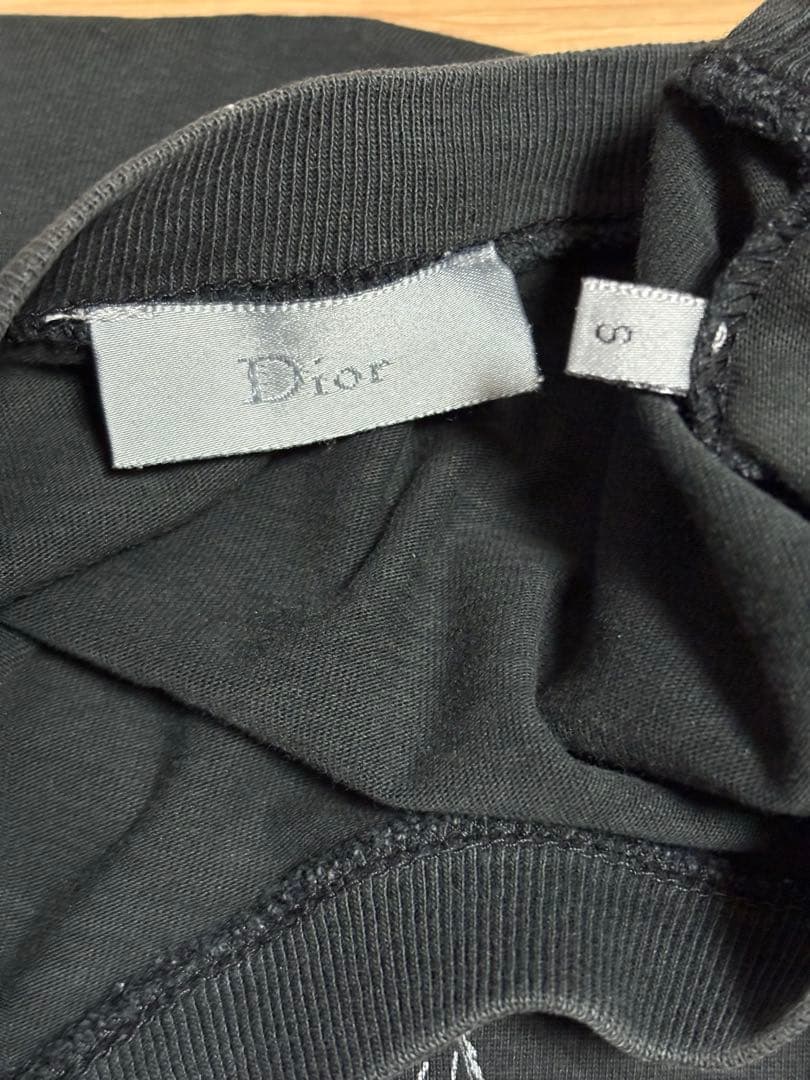 エディ期 Dior Homme 07AW エンジェルウイング 黒 Tシャツ S