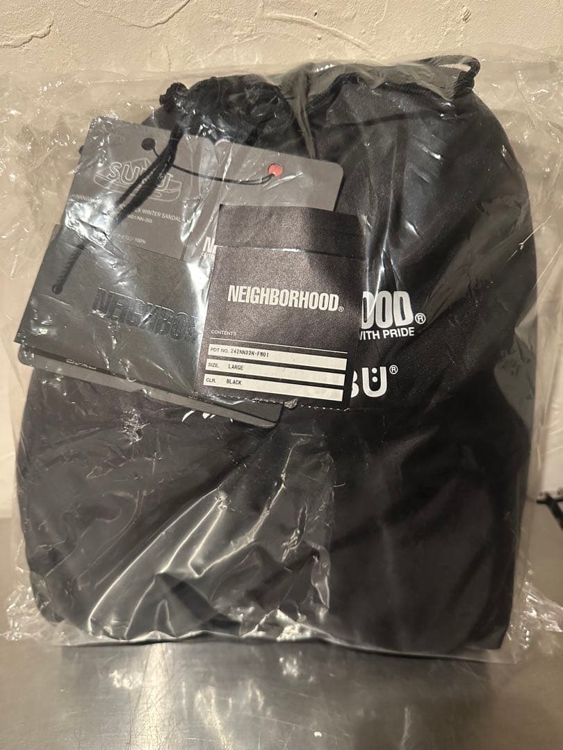 NH X NANGA X SUBU . WINTER SANDALS 黒 L