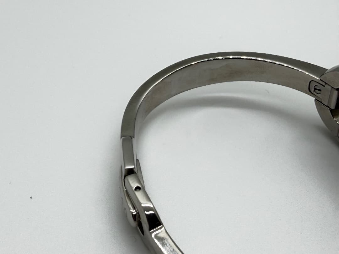 【新品電池】GUCCI グッチ 腕時計 6800L ピンクシェル レディース