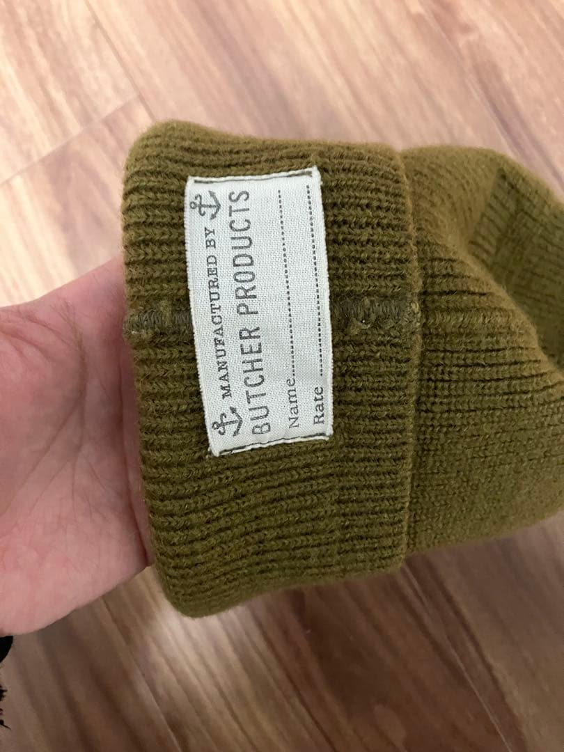 ブッチャープロダクツ アットラスト butcher products ニット帽