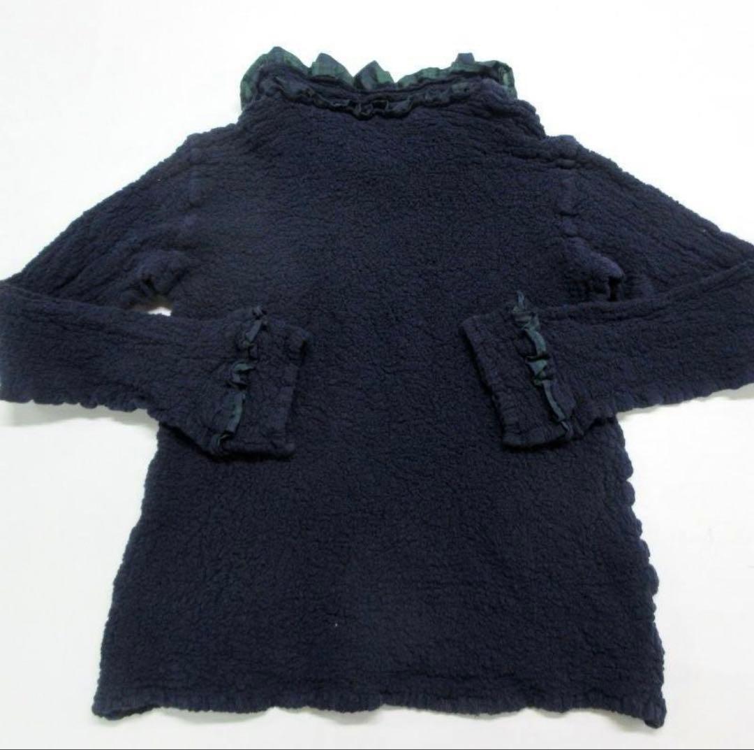 ISSEY MIYAKE me イッセイミヤケ　F 極美品　シワ加工　トップス