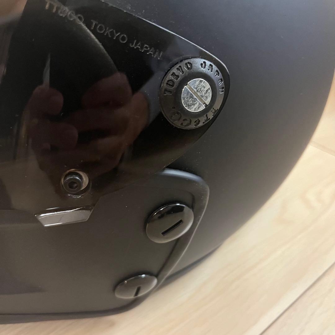 【美品】TT&CO マッドマッスクJ01 マットブラック 廃盤モデル