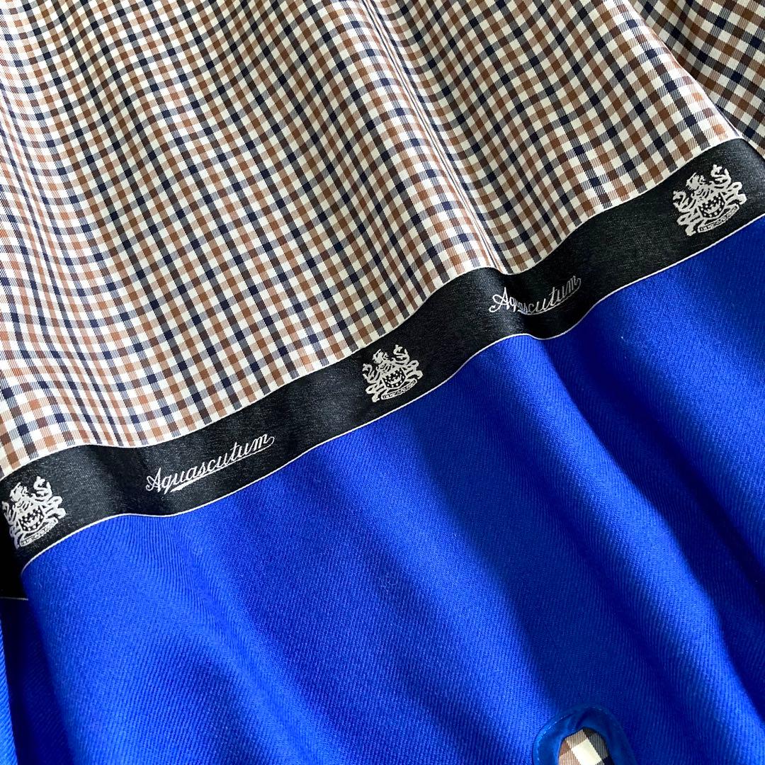 アクアスキュータム トレンチコート ブルーライナー 大草直子 8