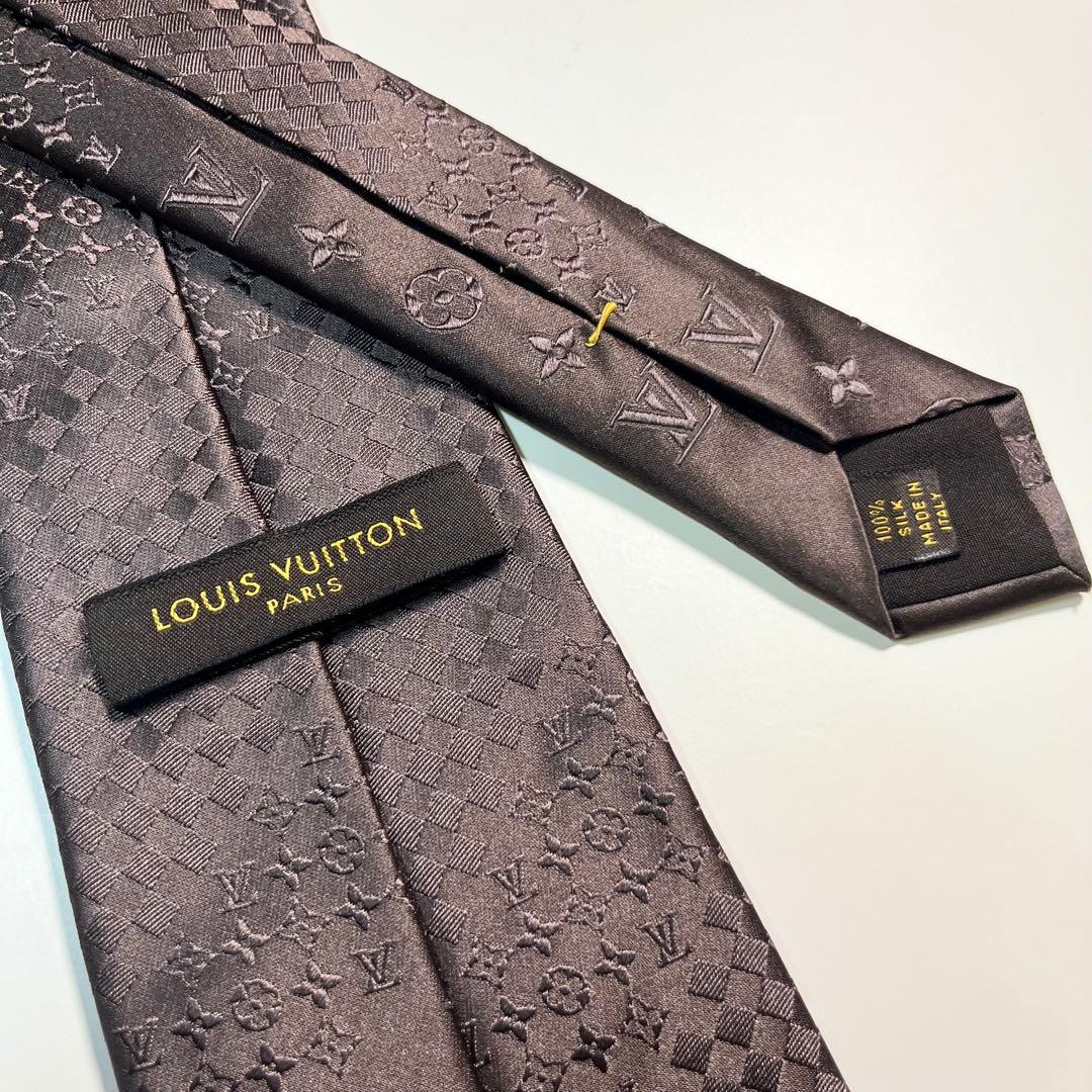 希少✨極美品✨LOUIS VUITTON ネクタイ　ミックスモノグラム　名作