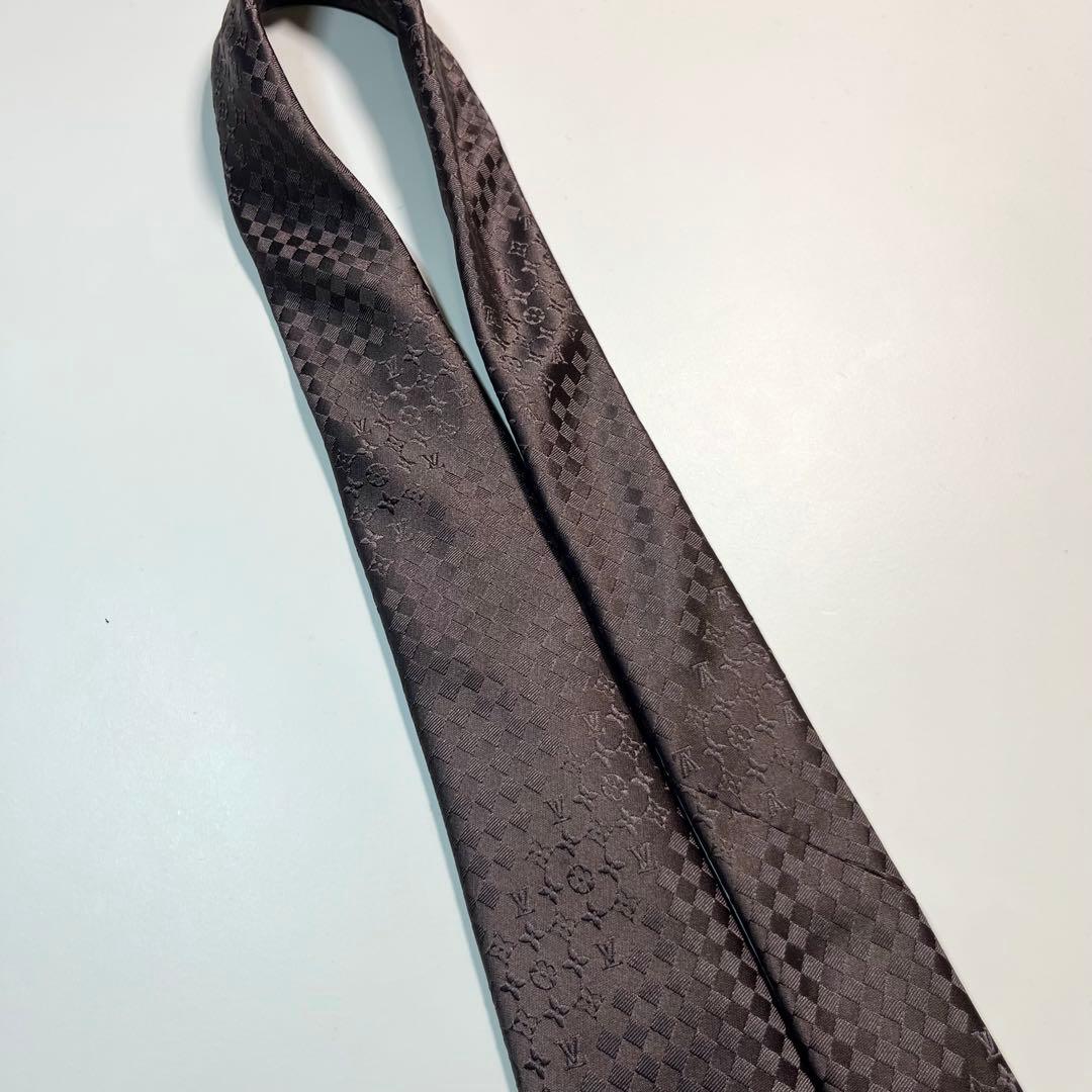 希少✨極美品✨LOUIS VUITTON ネクタイ　ミックスモノグラム　名作