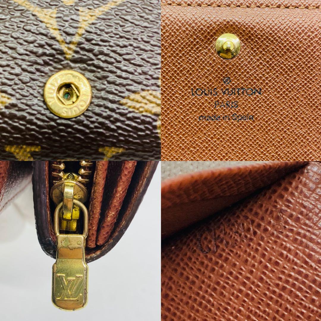 ルイヴィトン ポルトフォイユ トレゾール 財布 L字ファスナー 865