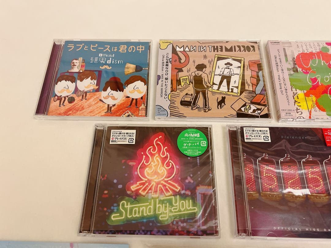 Official髭男dism CD・DVDまとめ売り