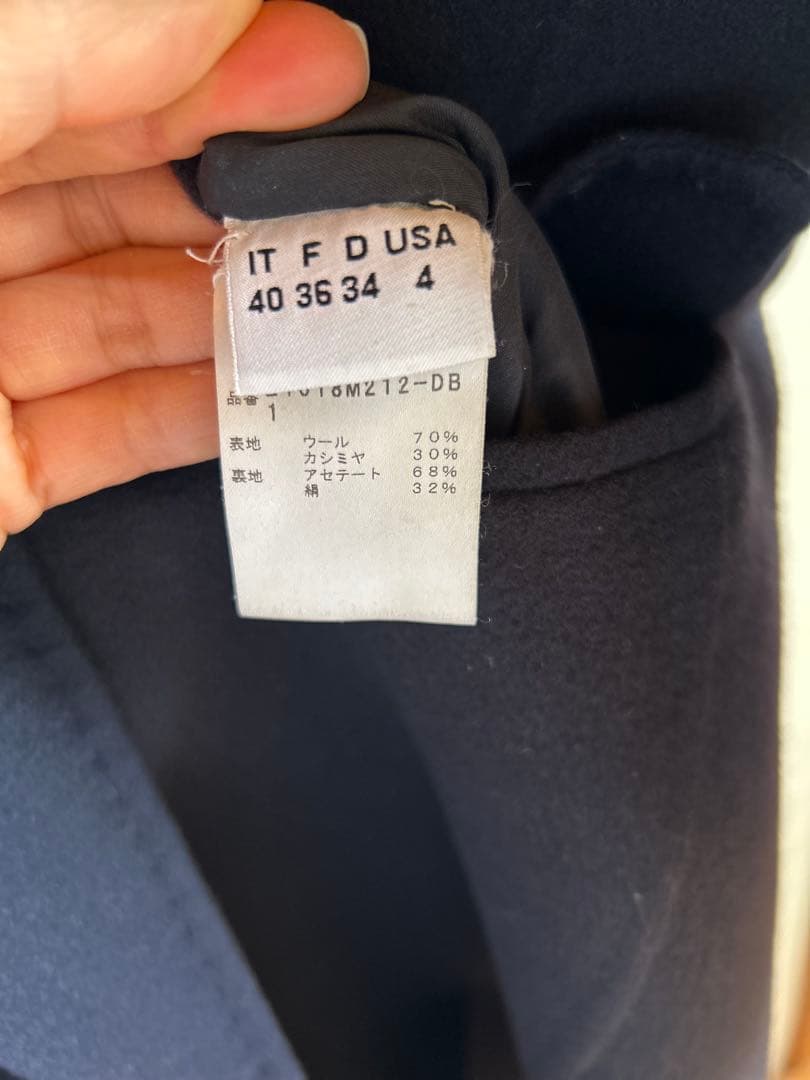 年始！お値下げ中　MANZONI24 ロロピアーナチェスターコート