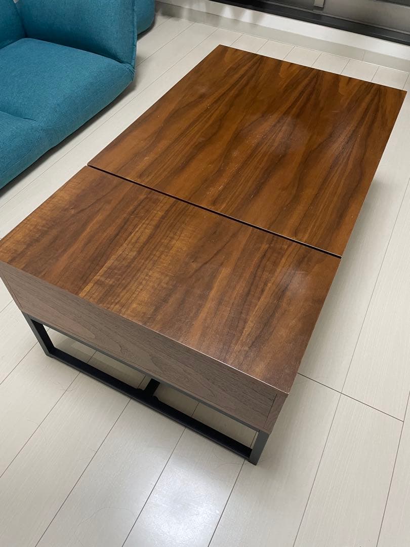 【限界価格】リフティングテーブル 昇降式 木製  YAMAZEN