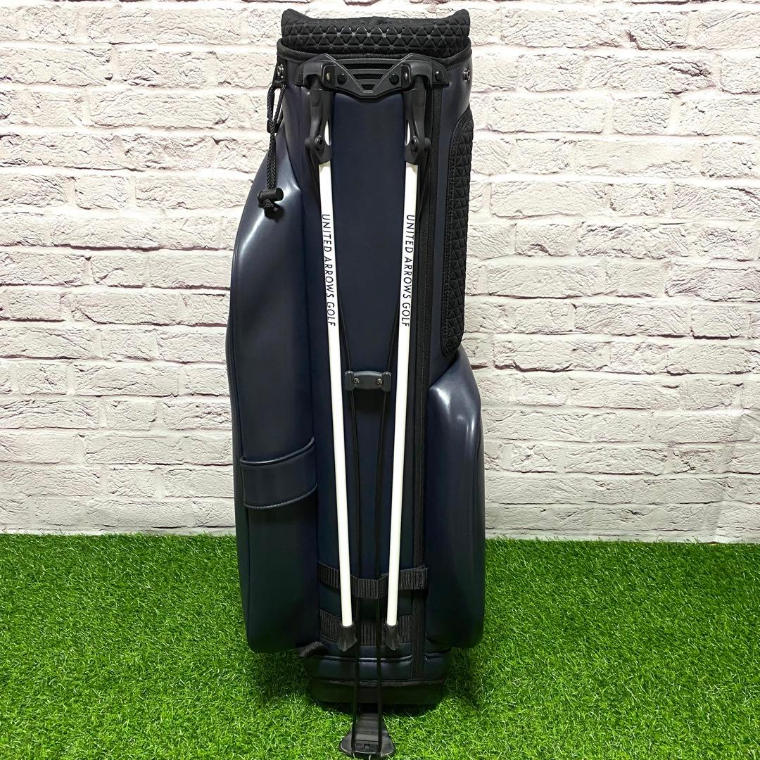 ユナイテッドアローズ UNITED ARROWS キャディバッグ ネイビー