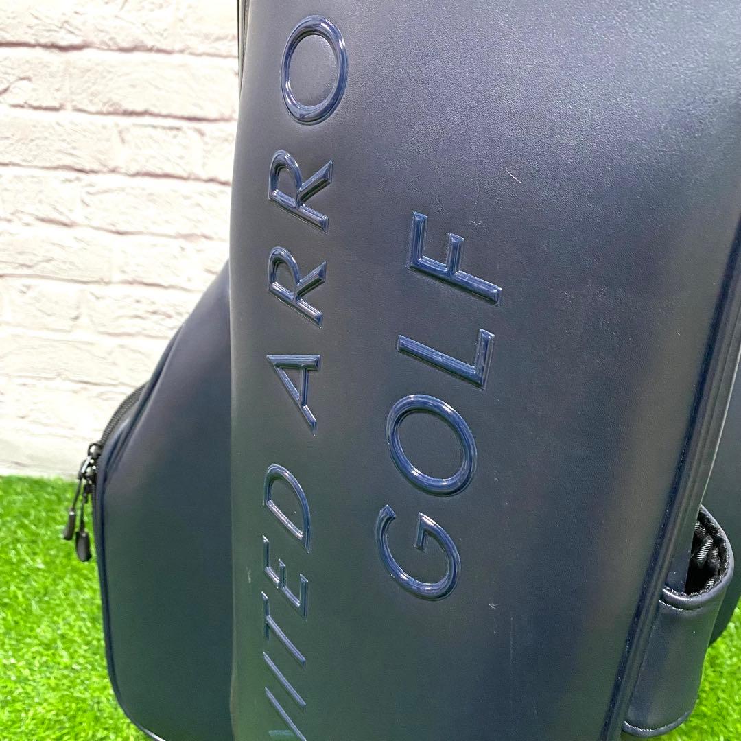 ユナイテッドアローズ UNITED ARROWS キャディバッグ ネイビー