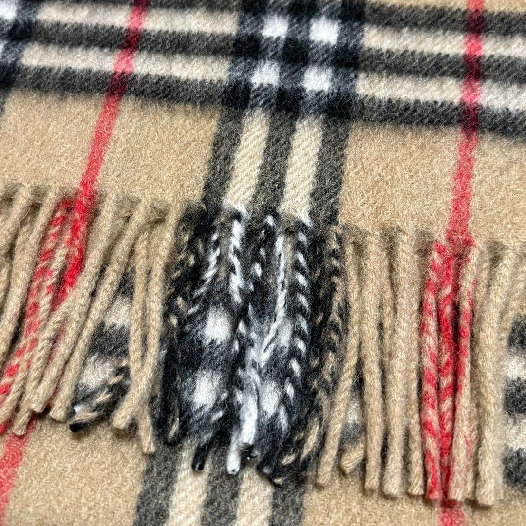 【カシミヤ100%】Burberrys マフラー ストール ノバチェック 英国製