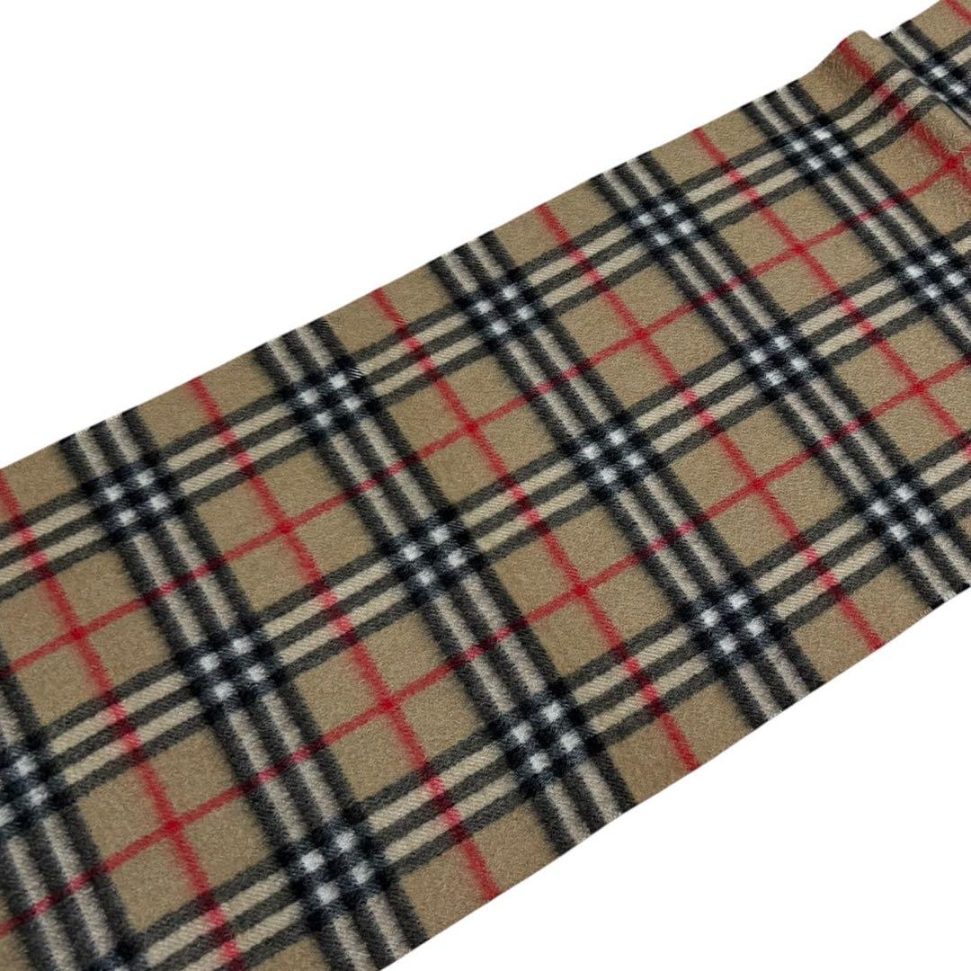 【カシミヤ100%】Burberrys マフラー ストール ノバチェック 英国製