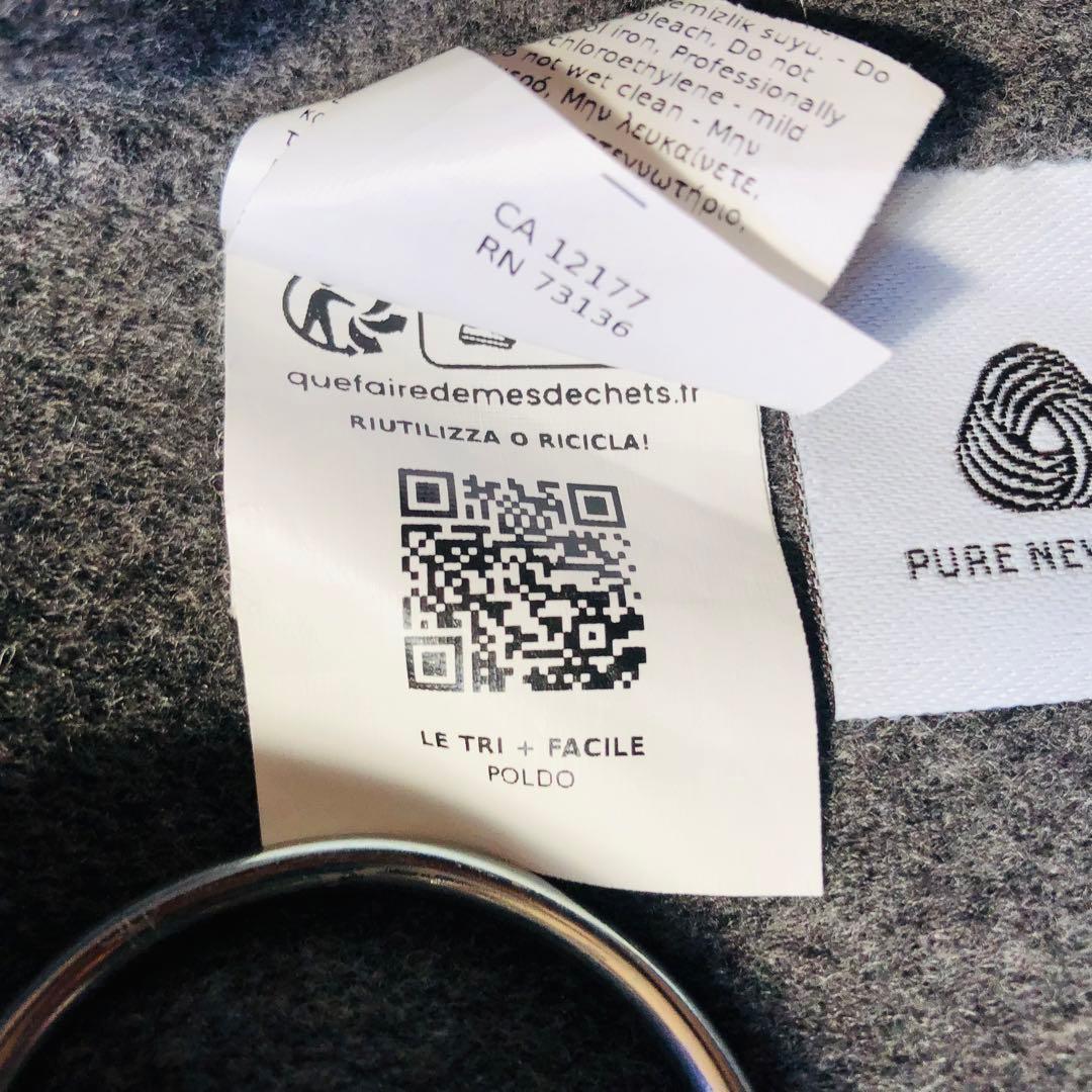 現行モデル✨未使用 マックスマーラ マキシコート クチートアマーノ グレー 38