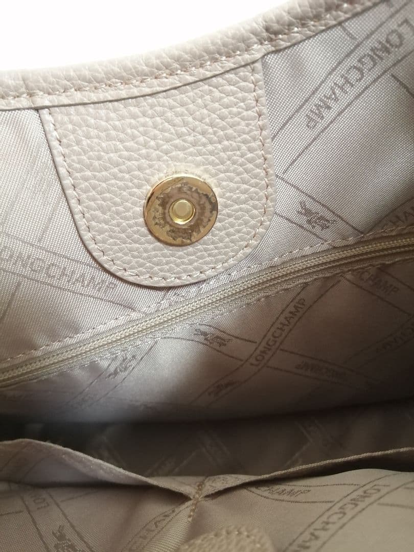 ロンシャン Le Foulonne レザー肩掛けHobo Bag Mトートバッグ