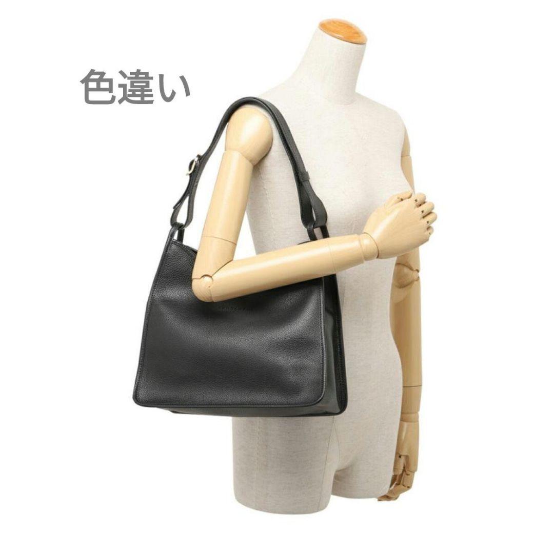 ロンシャン Le Foulonne レザー肩掛けHobo Bag Mトートバッグ