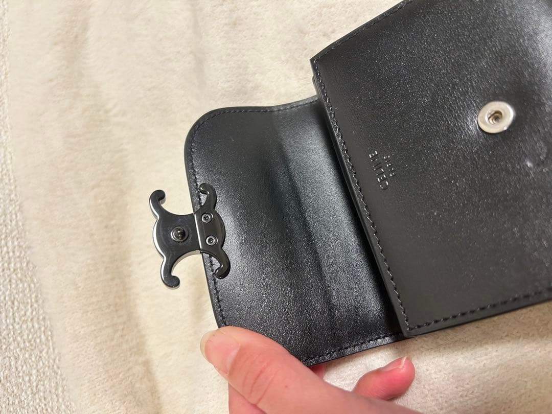CELINE 三つ折財布 トリオンフ