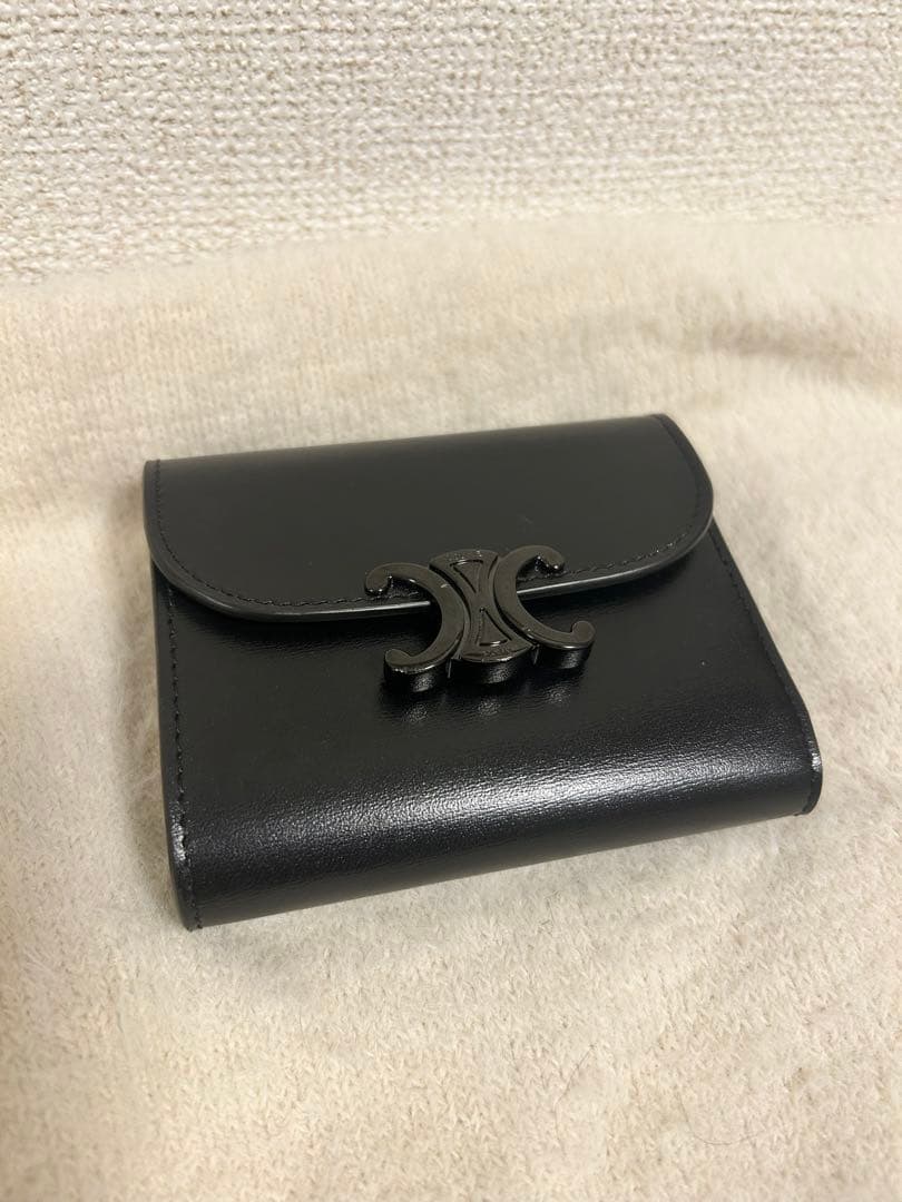 CELINE 三つ折財布 トリオンフ