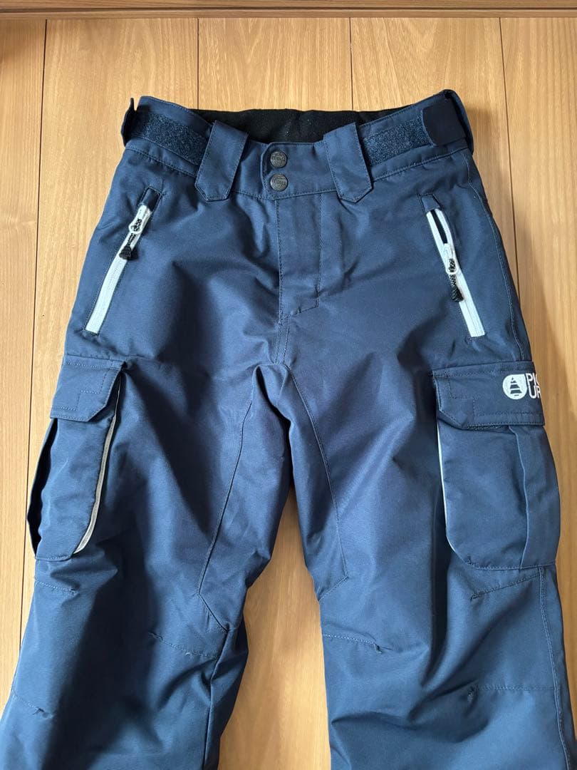 PICTURE 子ども用スキーウェア ネイビー/ミント