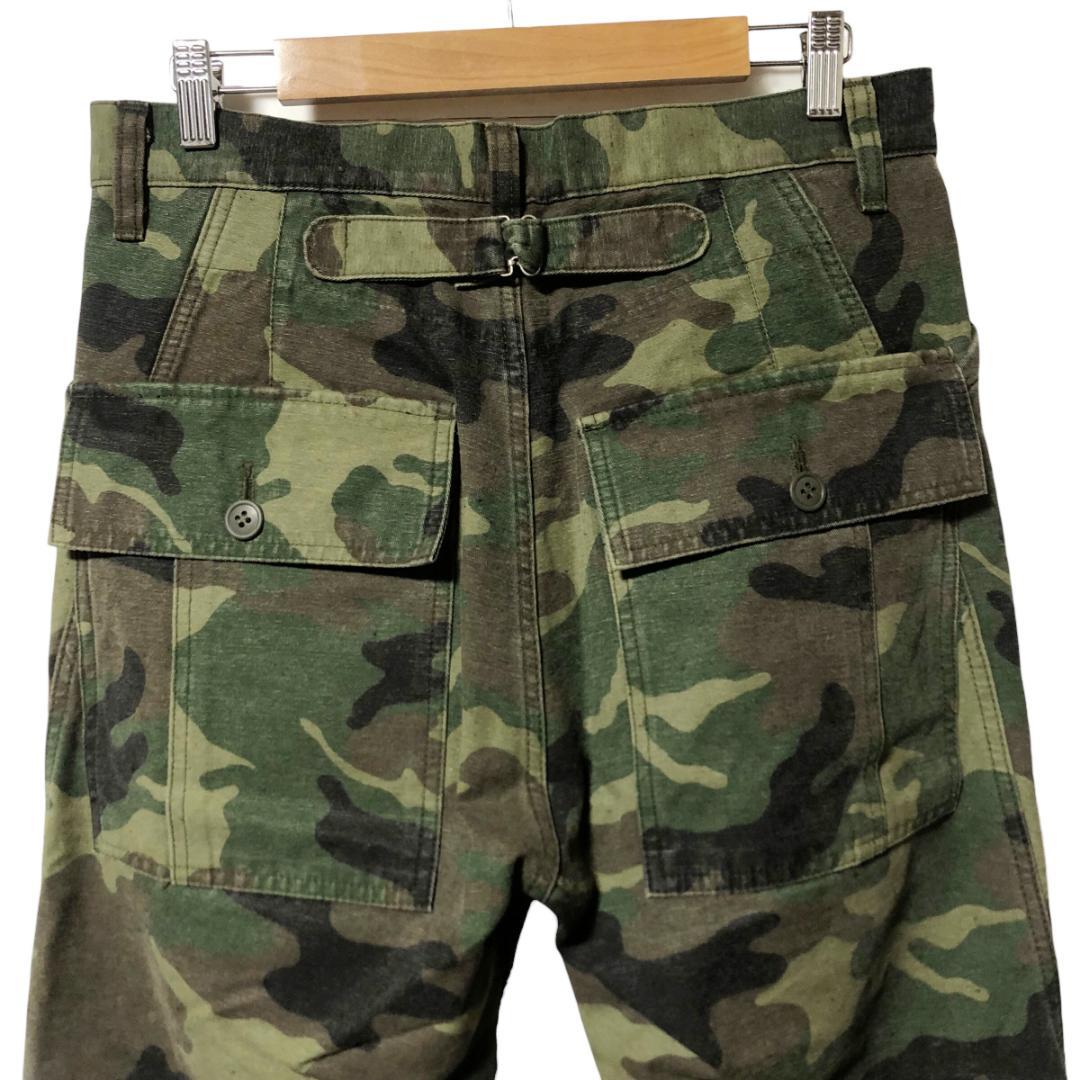 ジュンヤワタナベ コムデギャルソン カモフラージュ ストレートパンツ XS