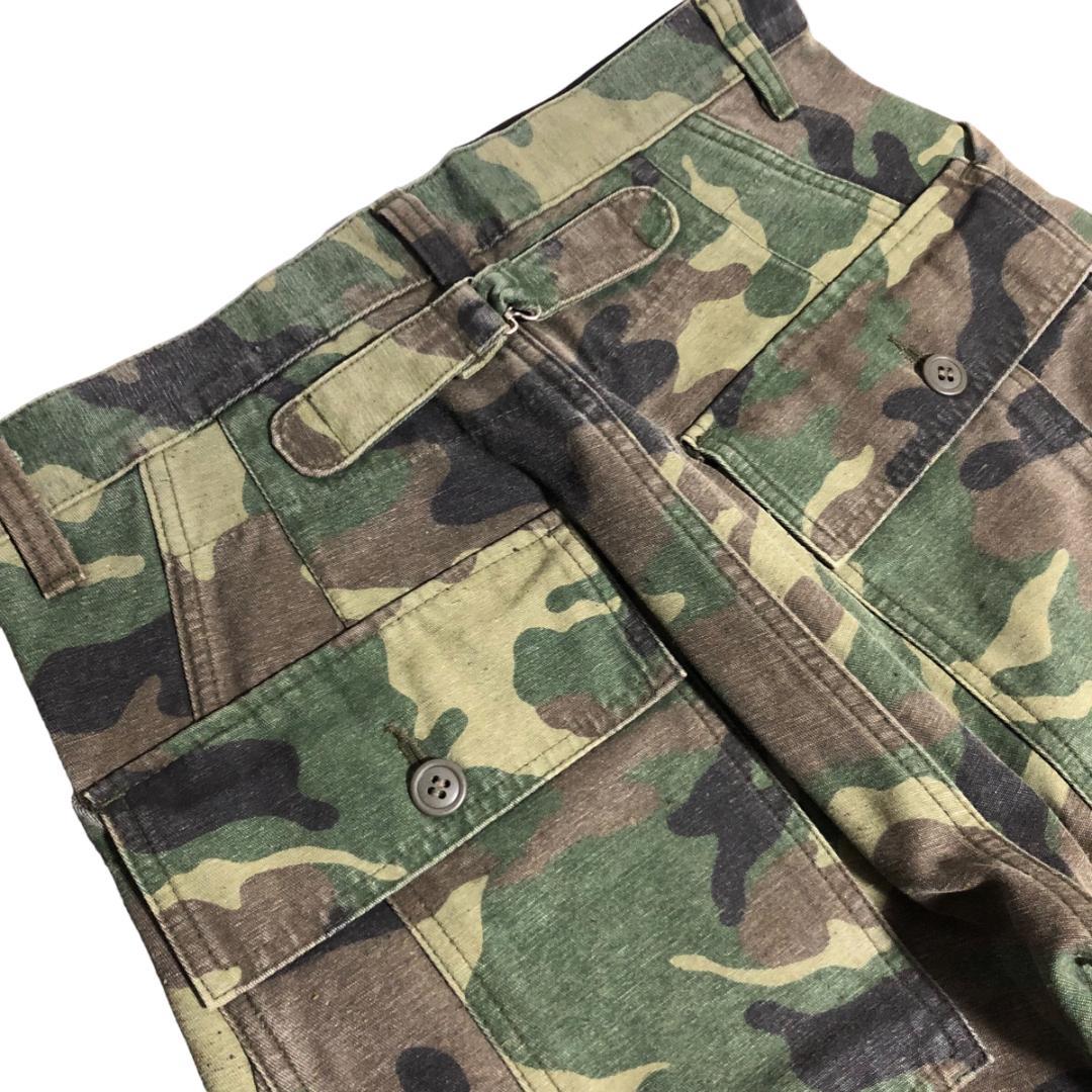 ジュンヤワタナベ コムデギャルソン カモフラージュ ストレートパンツ XS
