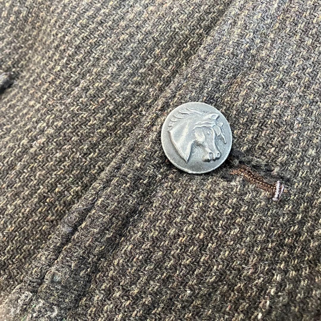 1920〜30s french vintage ウールハンティングジャケット