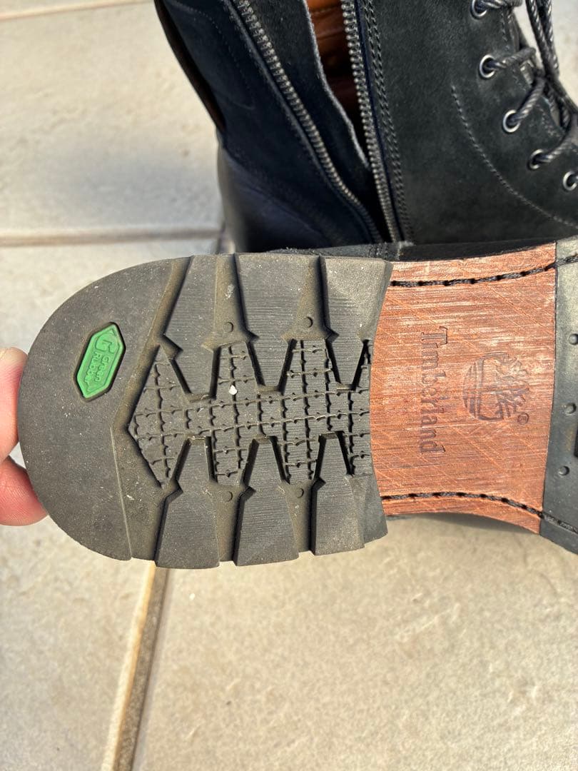 Timberland スウェードワークブーツ　ジッパー