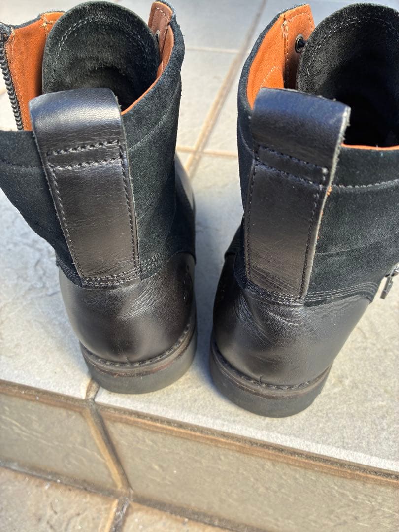 Timberland スウェードワークブーツ　ジッパー