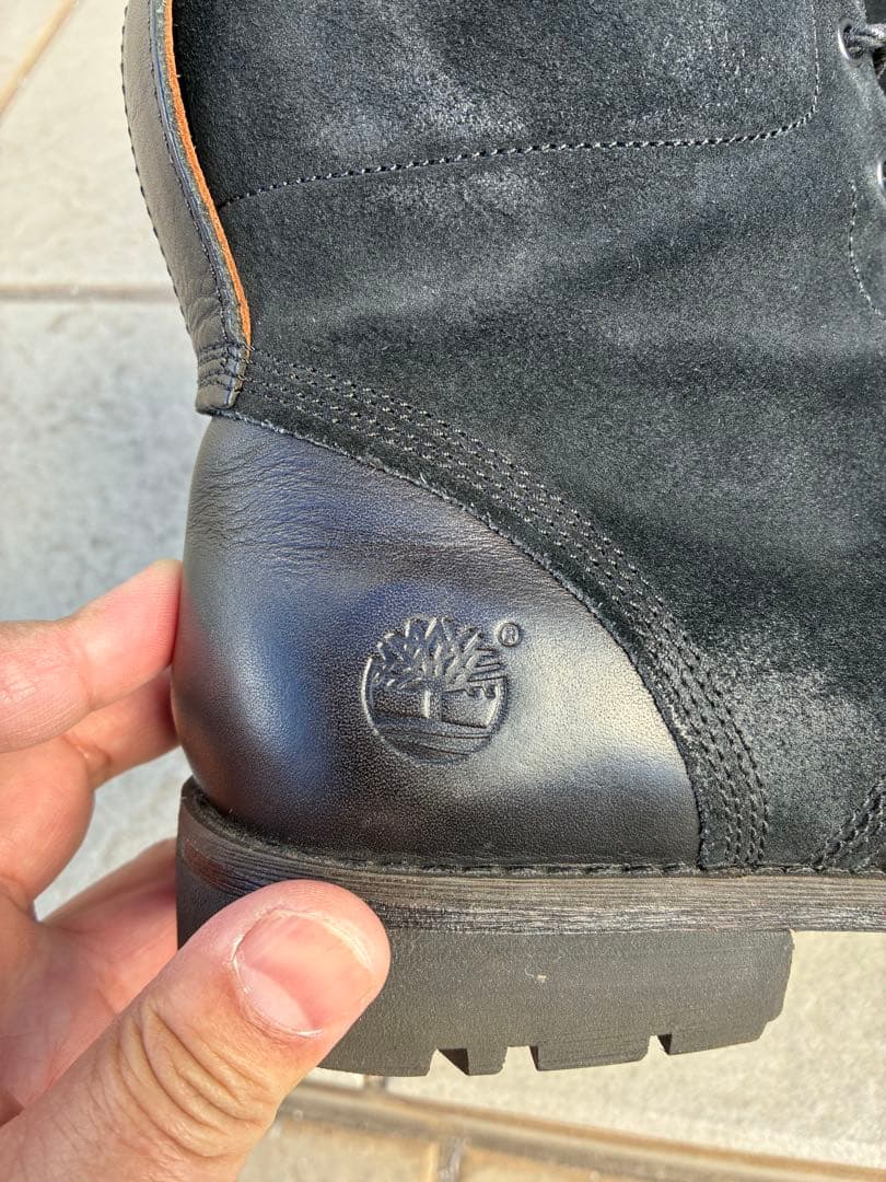 Timberland スウェードワークブーツ　ジッパー