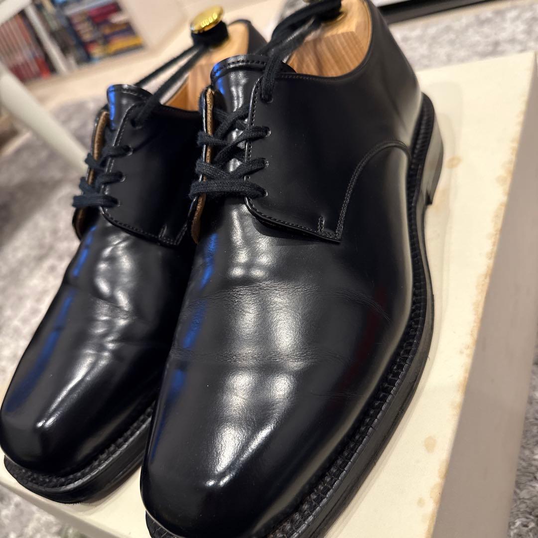 靴 LEATHER SHOES MADE BY FOOT THE COACHER