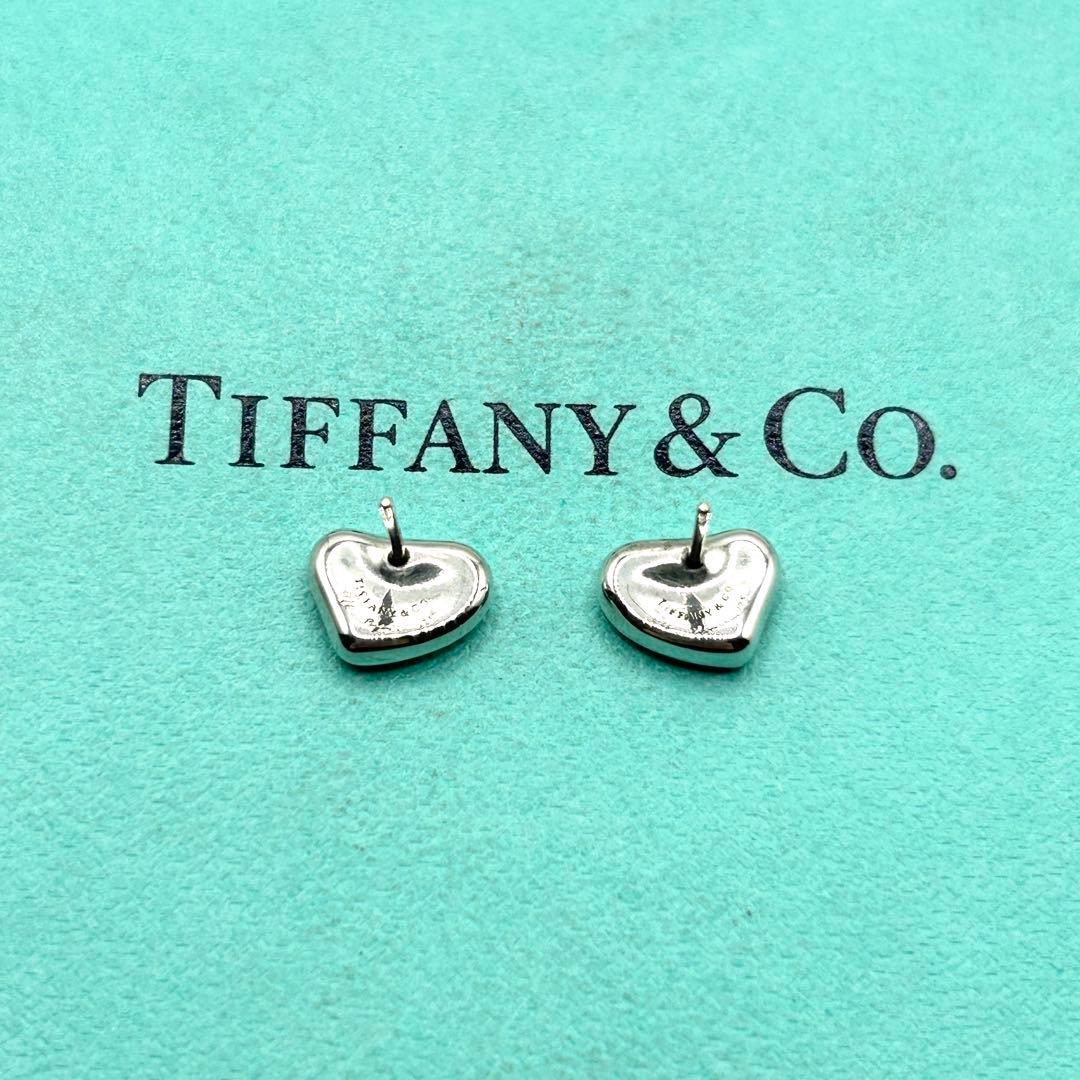 美品　ティファニー　フルハート　ピアス　シルバー　925