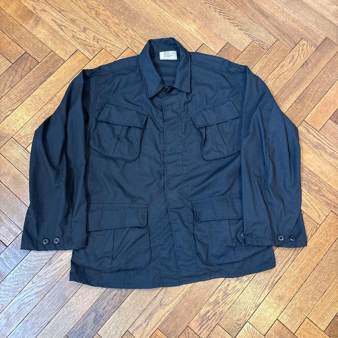 ジャングルファティーグジャケットブラックforemost富山