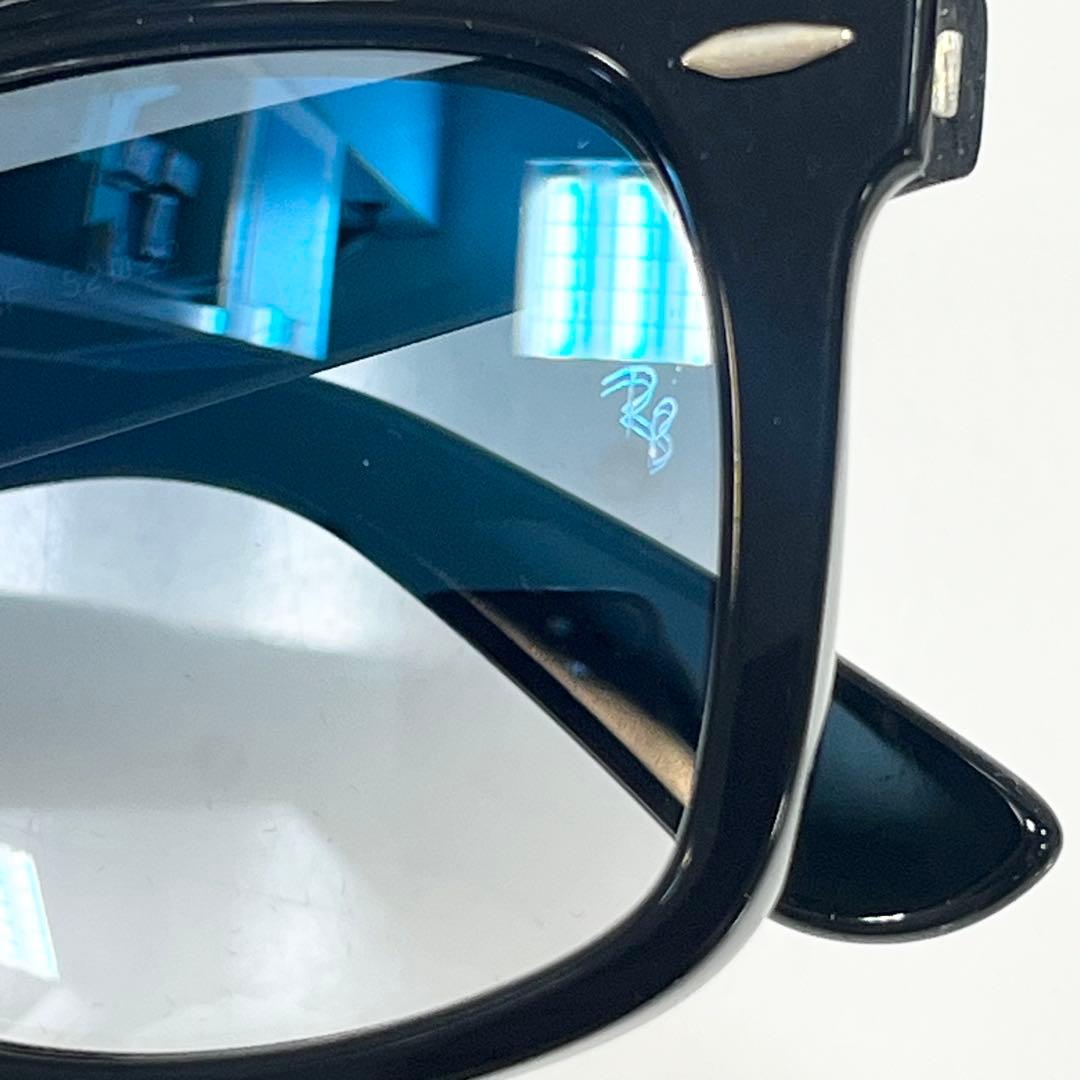 安心！正規RayBanレイバン RB2140F901/3Fブラック×ブルーグラデ