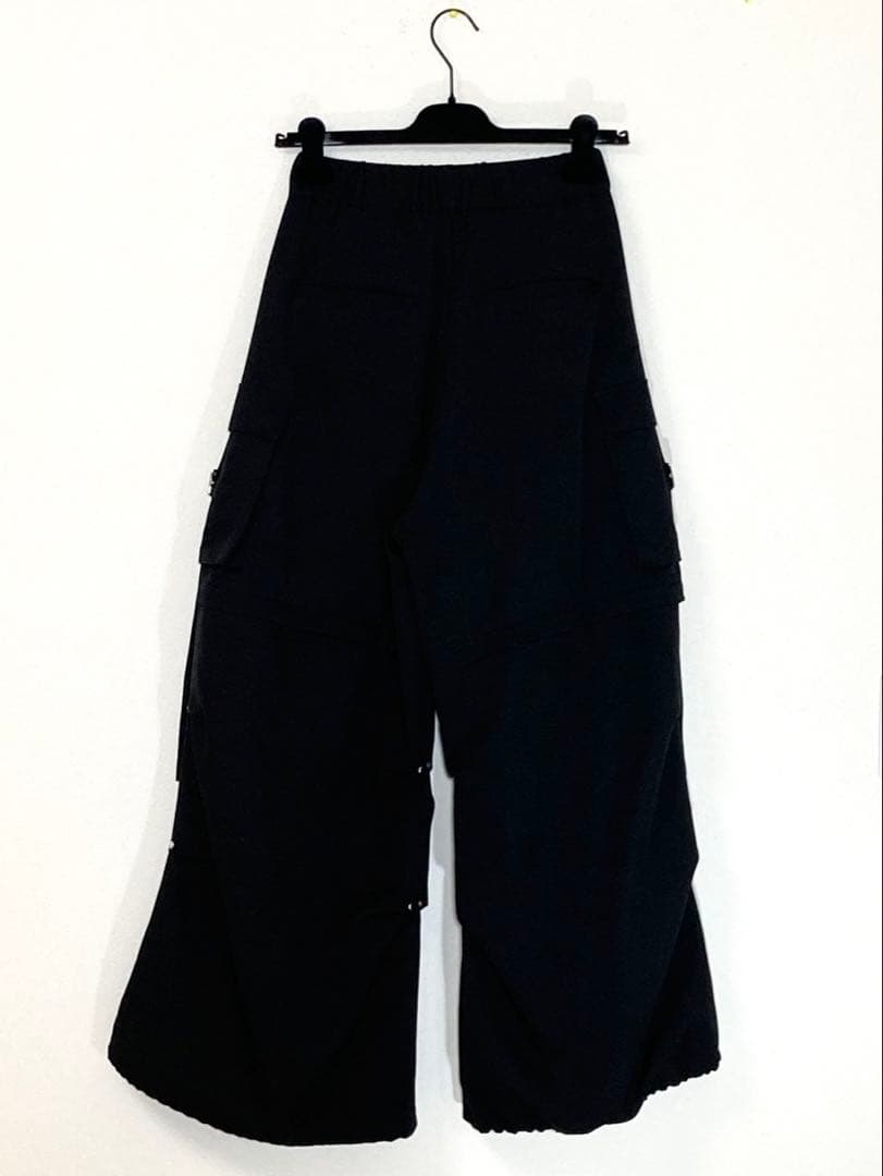 HARE ハレ 2WAYメタルカーゴパンツ　黒　極美品