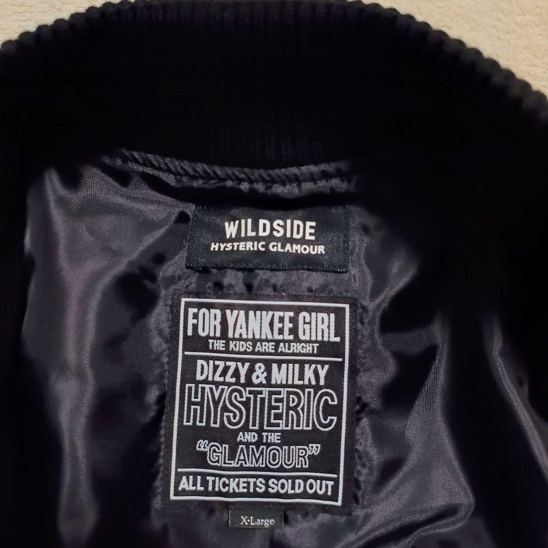 ヒステリックグラマー×ヨウジヤマモト \"FLYING V\" スタジャン