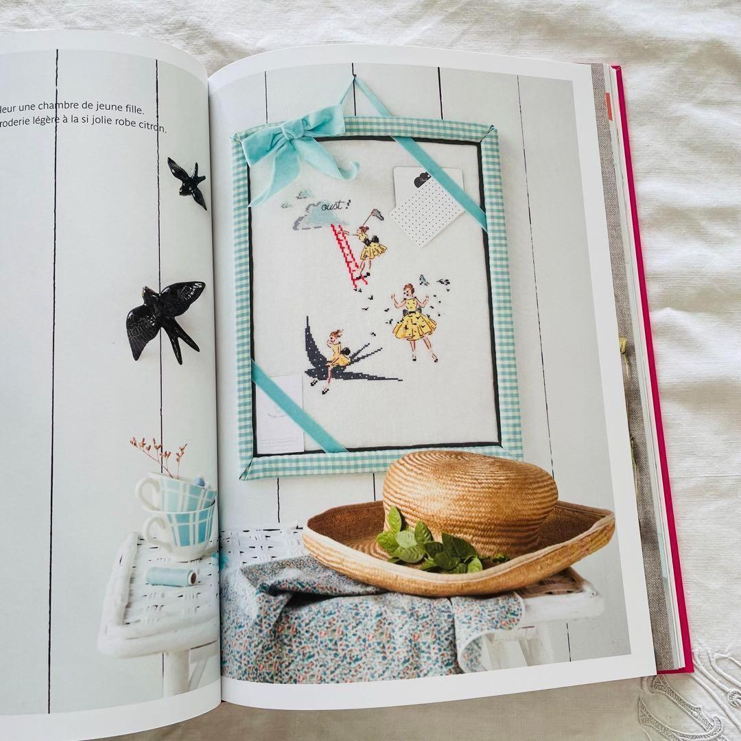 Icones de mode クロススティッチ エレーヌルベール フランス 洋書