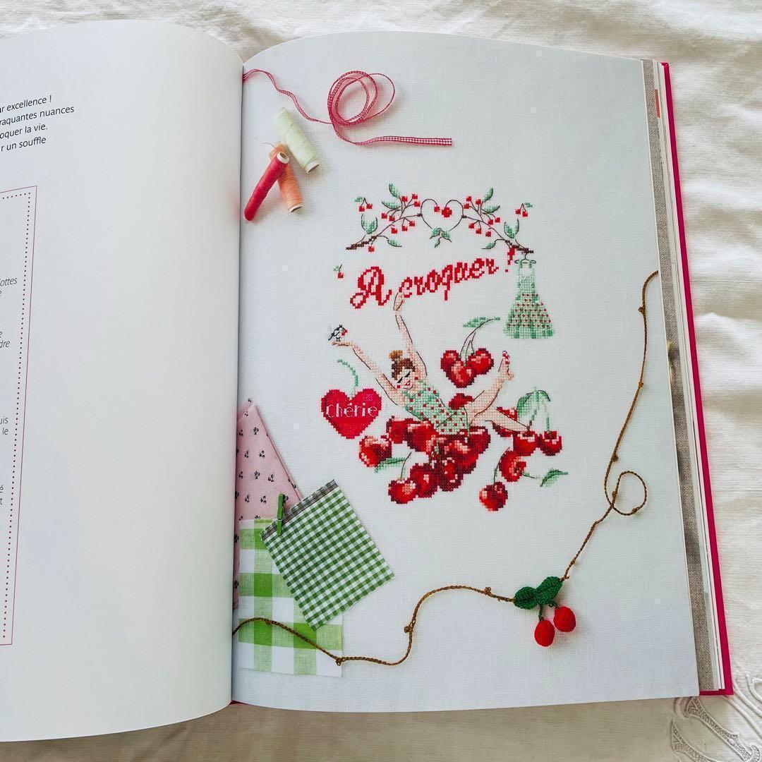 Icones de mode クロススティッチ エレーヌルベール フランス 洋書