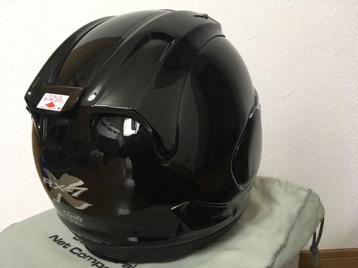 アライ 最高級モデル RX-7X グラスブラック 新品未使用 SまたはXS