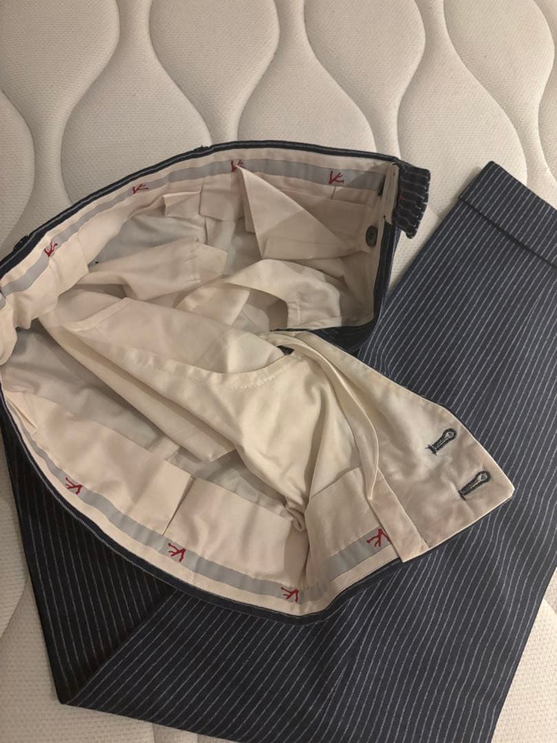 ISAIA フランネルスーツ　42