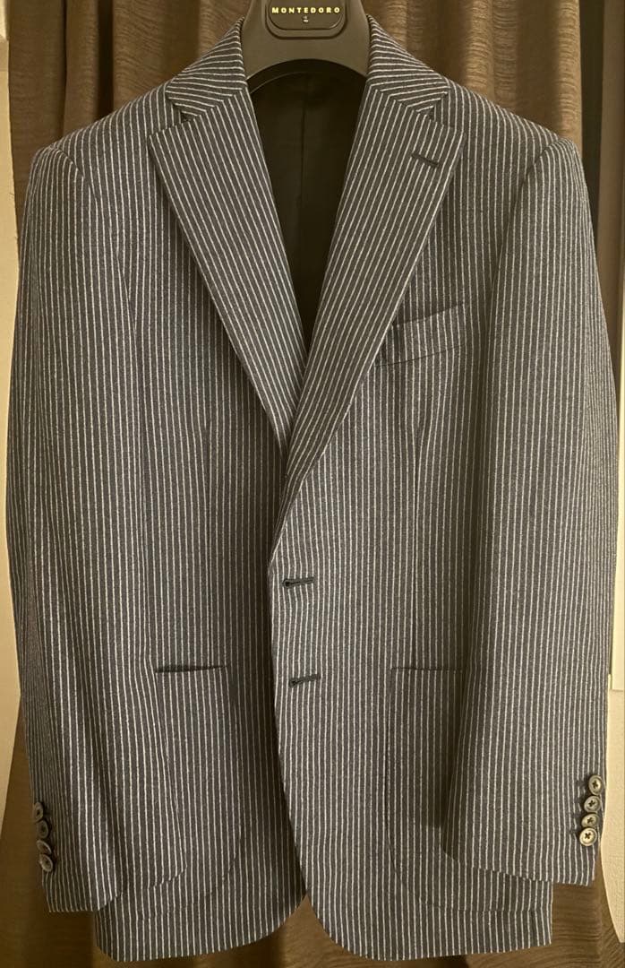 ISAIA フランネルスーツ　42