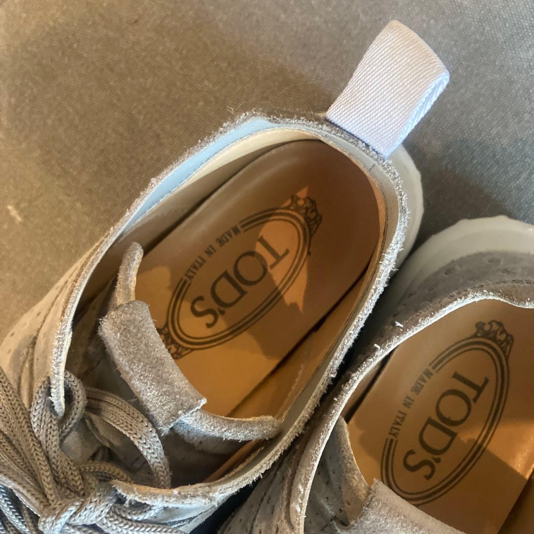 専用です！TOD'S グレー スエード スニーカー