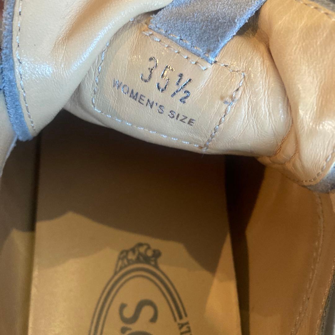 専用です！TOD'S グレー スエード スニーカー