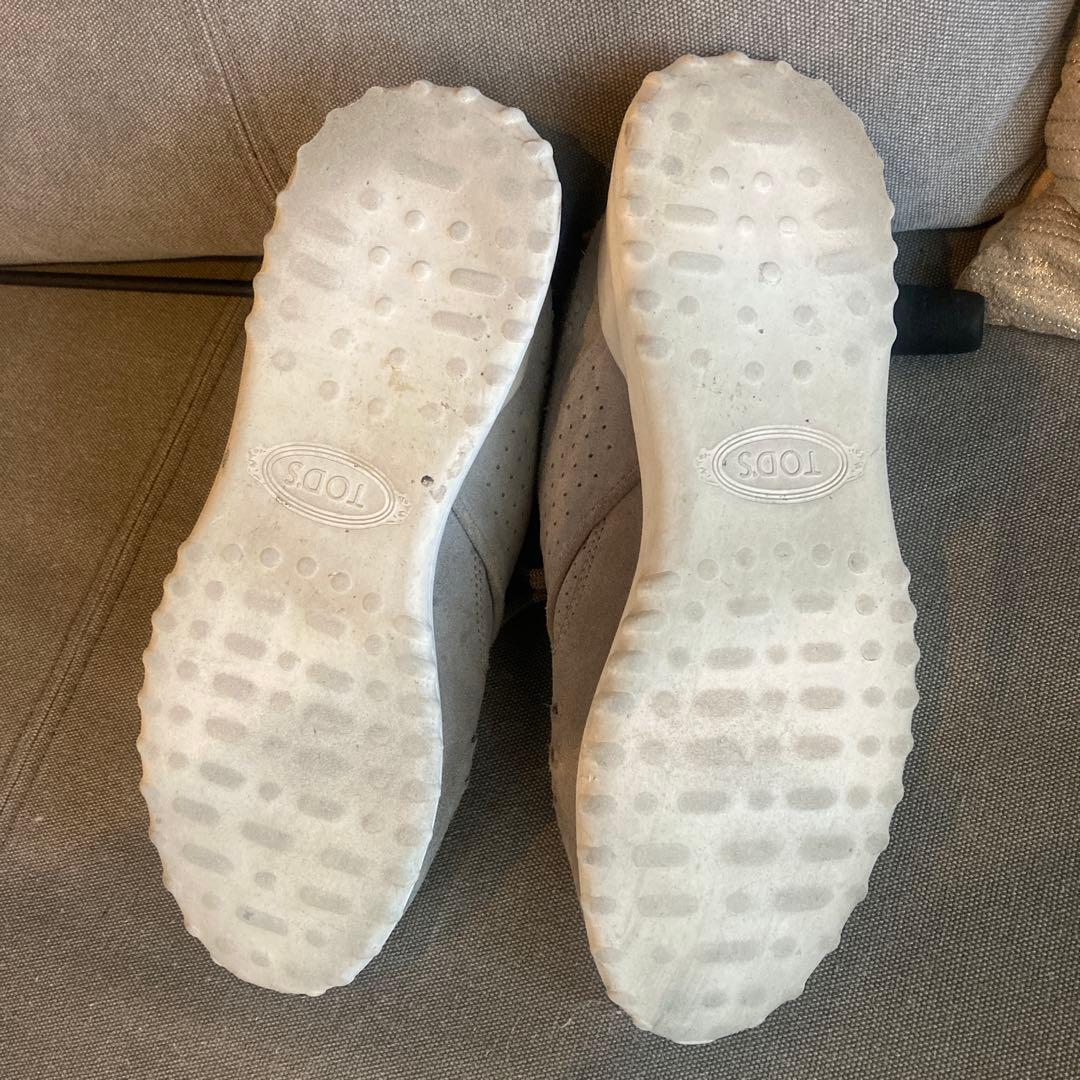 専用です！TOD'S グレー スエード スニーカー