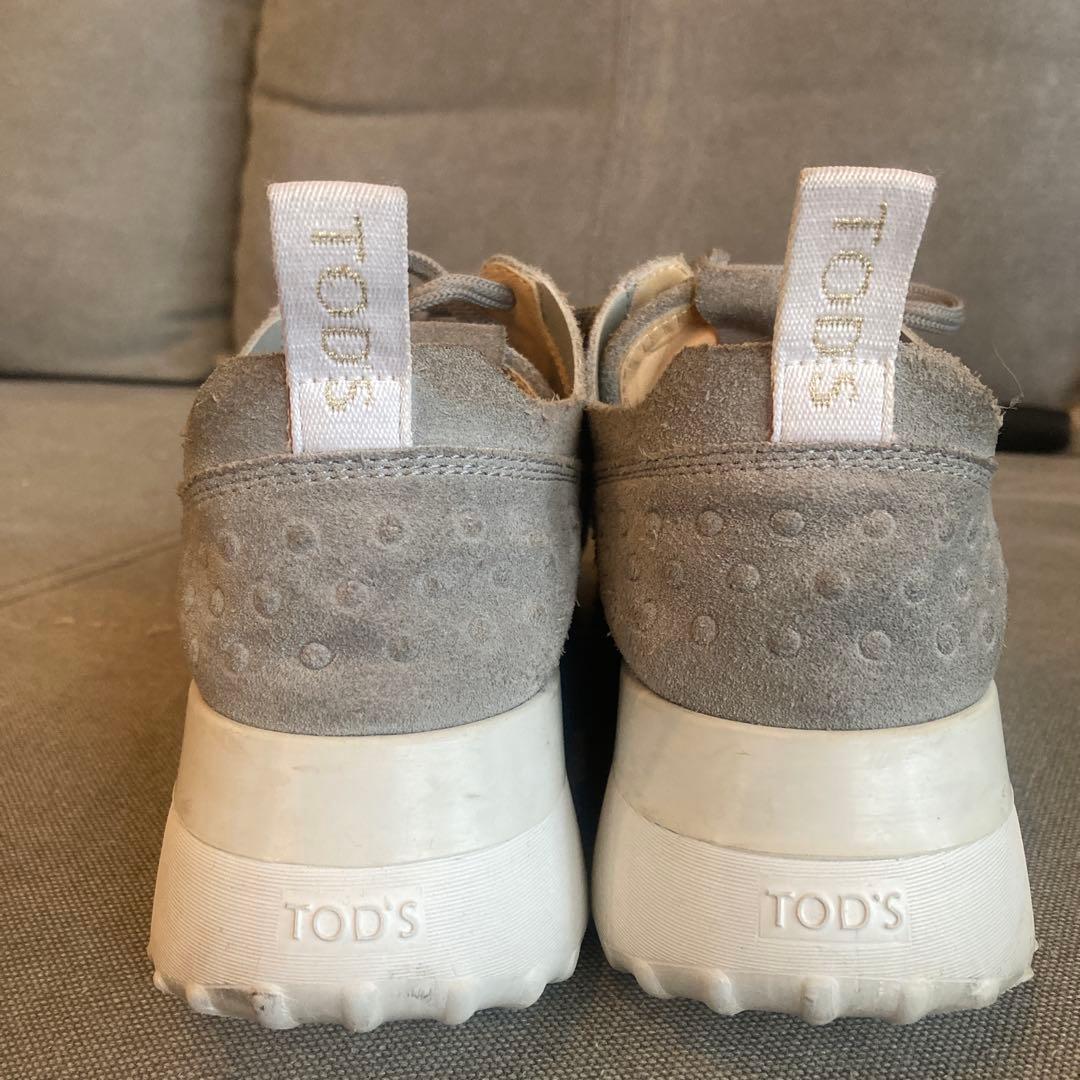 専用です！TOD'S グレー スエード スニーカー