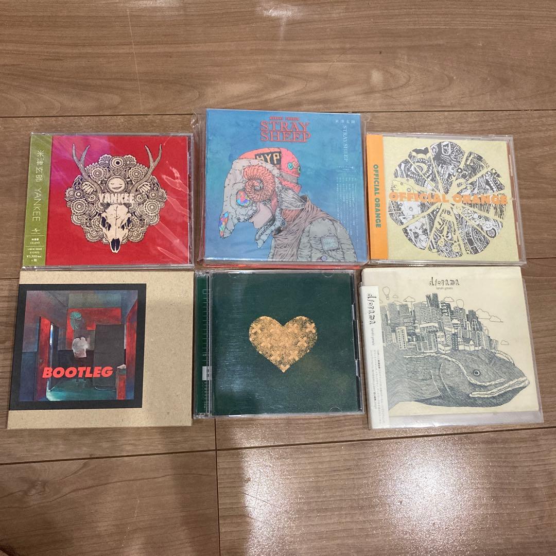 米津玄師　アルバムCD6枚セット　DVD付き　限定版　Blu-ray ブルーレイ