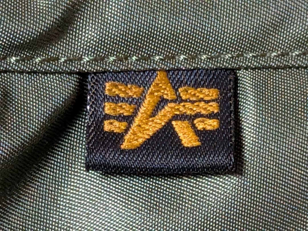 美品 アルファインダストリーズ MA-1 フライトジャケット 空軍 米国古着 L